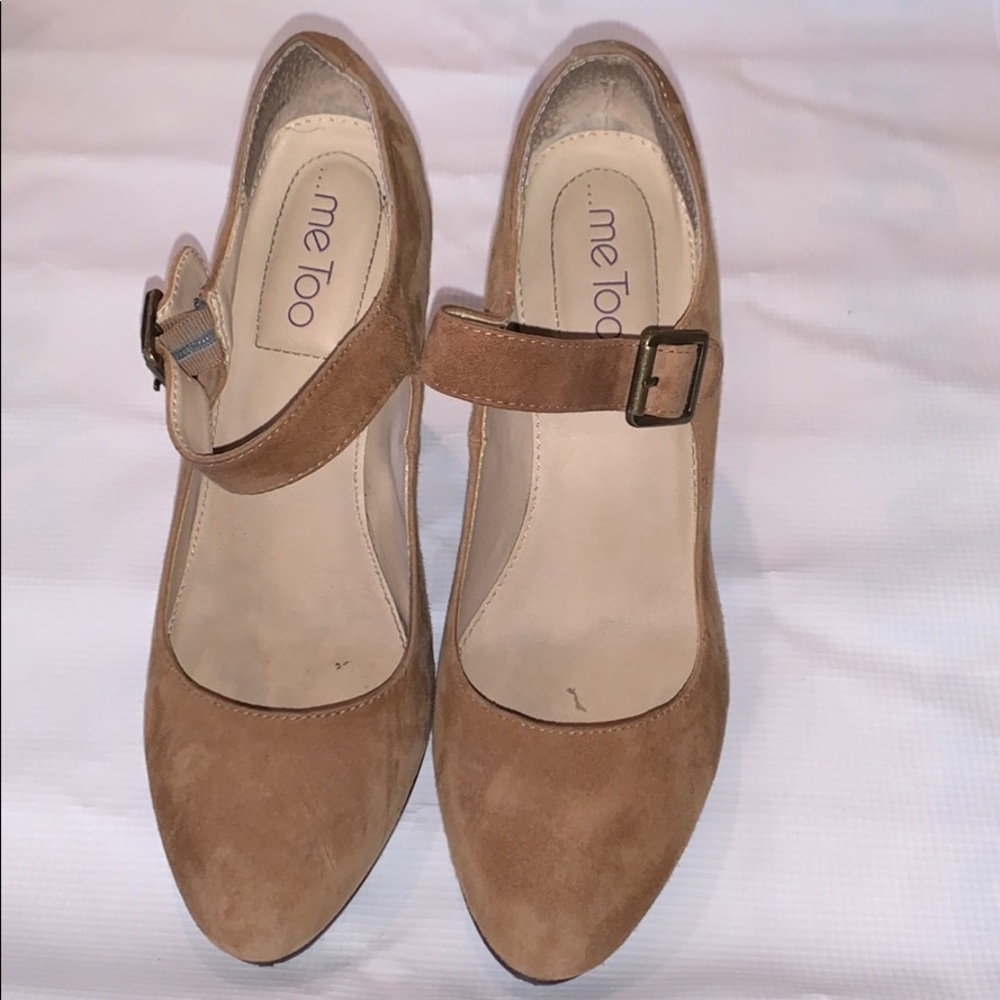 Brown Suede Heels